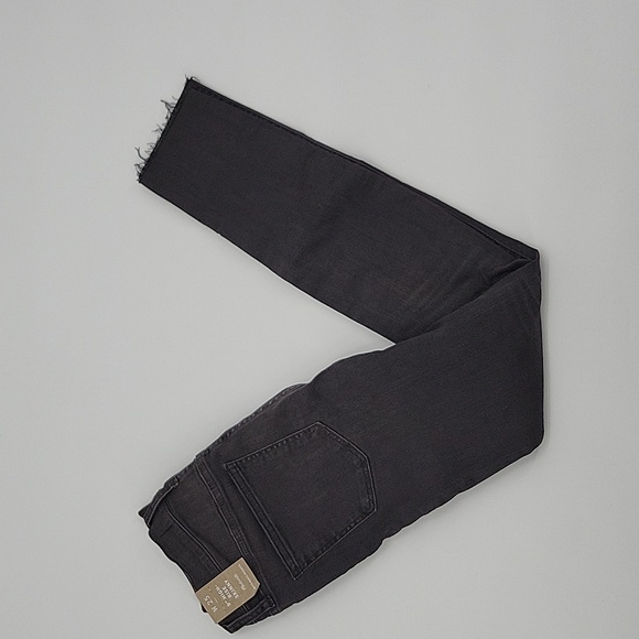 Madewell $128 9" Mid-Rise Skinny Jeans in Black Sea size 25 NWT H2230 - Picture 5 of 14